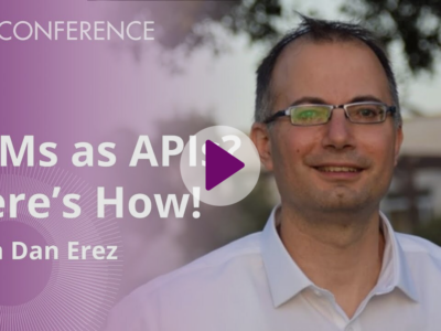 Watch Session: How to create an LLM API server